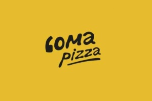 Coma Pizza, logo 