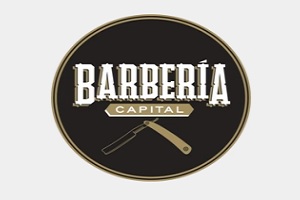 una de las mejores barberías en México, logo de Barbería Capital
