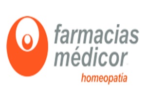 una de las mejores farmacias homeopáticas de México, logo de la farmacia homeopática Farmacias Médicor