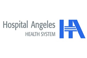 una de las mejores clínicas de cirugía plástica en México, logo de la clínica Hospital Angeles Health System