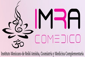 logo del centro de reiki Instituto Mexicano de Reiki Amisha, Cosmiatria y Medicina Complementaria