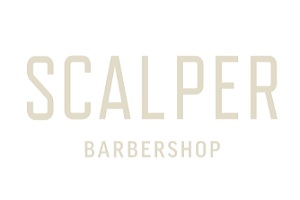 una de las mejores barberías en México, logo de Scalper Studio Barbershop