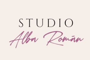 uno de los mejores centros de microblading en México, logo del centro de microblading Studio Alba Román