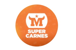 logo de la carnicería Super Carnes M