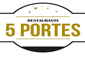 logo del restaurante 5 portes