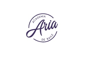 una de las mejores academias de baile de México, logo de Academia de baile ARIA