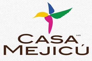 uno de los lugares para comprar artesanía en México, logo de Casa Mejicú