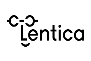 una de las mejores ópticas de México, logo de Lentica