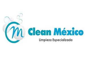 de los servicios de lavado de cortinas en México, logo de la empresa Clean México