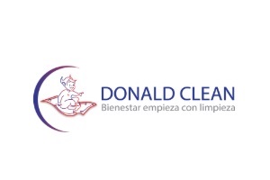 de los servicios de lavado de cortinas en México, logo de la empresa DonaldClean