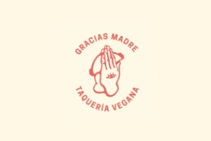 uno de los mejores restaurantes veganos de México, logo de Gracias Madre Taquería Vegana