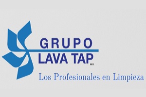 de los servicios de lavado de cortinas en México, logo de la empresa Lava Tap Limpieza