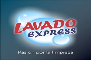 de las empresas de limpieza de muebles en México, logo de Lavado Express