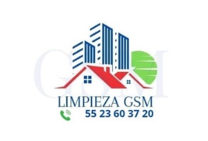 una de las empresas de limpieza de ventanas en México, logo de Limpieza GSM