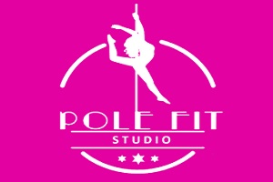 una de las academias de pole dance en México, logo de Pole Fit Studio