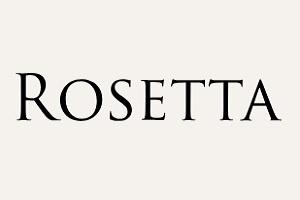 uno de los restaurantes de vanguardia de México, logo de Rosetta