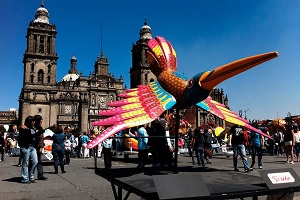 lugares para pasar la navidad - panorámica de El Zócalo