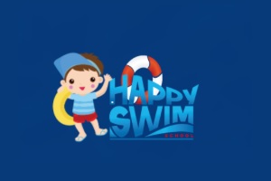 logo de la escuela Happy Swim