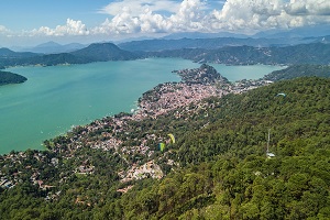 panorámica de Valle de Bravo