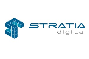mejores negocios de capacitación digital - logo de Stratia Digital