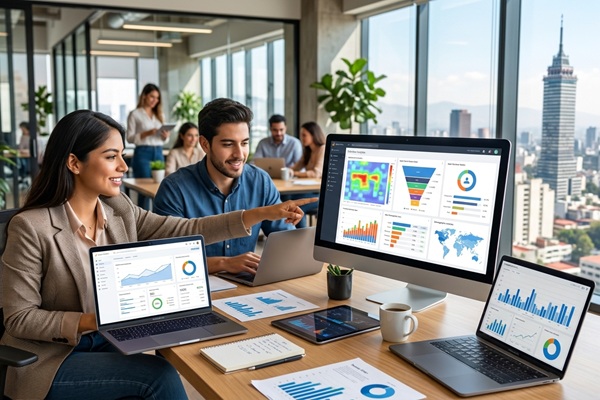 Especialistas en marketing digital una de las carreras universitarias más populares en CDMX analizando datos del mercado